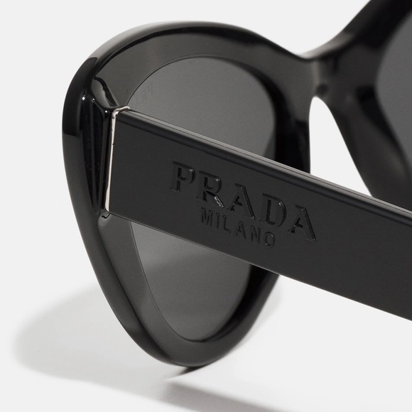 Authentic- New - PRADA EYEWEAR PR 13YS SUNGLASSES
BLACK - Picture 9 of 17